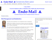 Tablet Screenshot of endomail.com